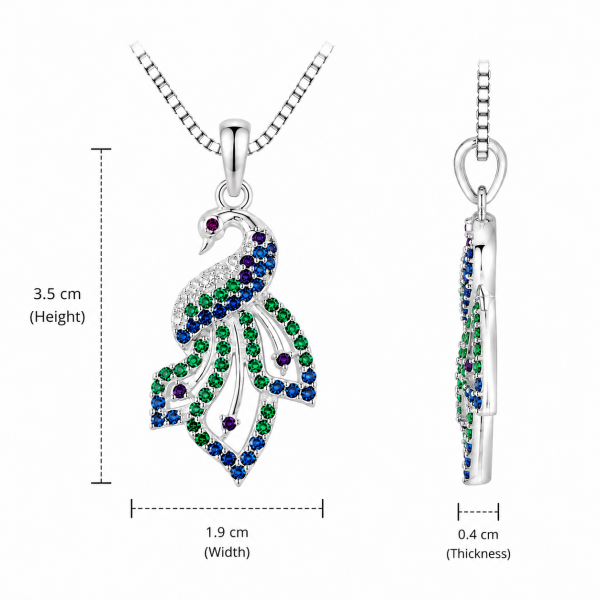 Royal Peacock Pendant